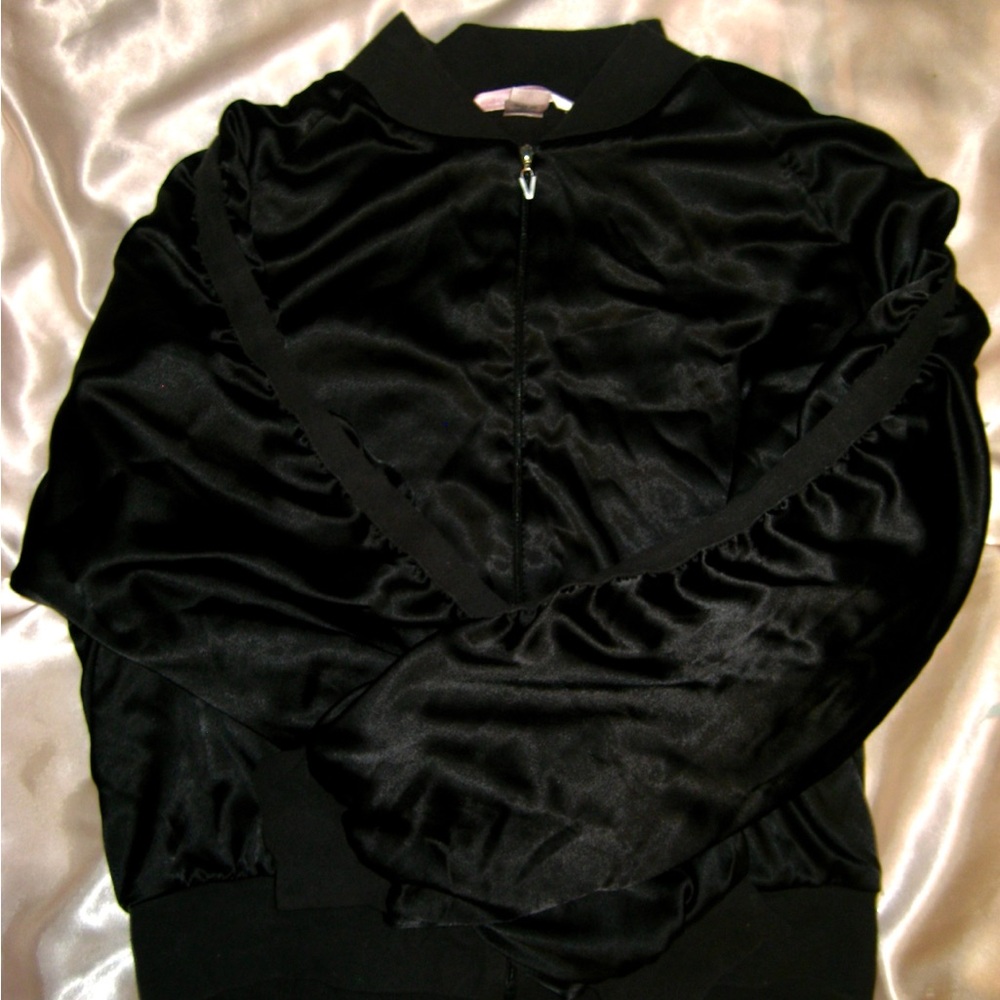 Black Satin VS Y2K Jacket🎀🖤